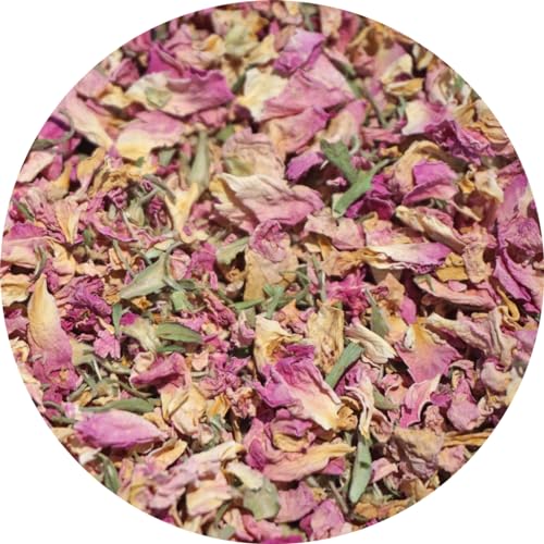 アメ横 大津屋 ローズ ピンク ペタル フラワー ローズペタル スパイス ドライ ハーブ ティー ポプリ バラ 薔薇 rose 花びら ばら ろーず (20g) 約8杯分のサムネイル