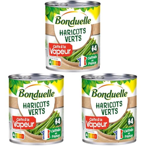 Haricots Verts Extra fins Cuits À La Vapeur Bonduelle La Boîte De - vue 8
