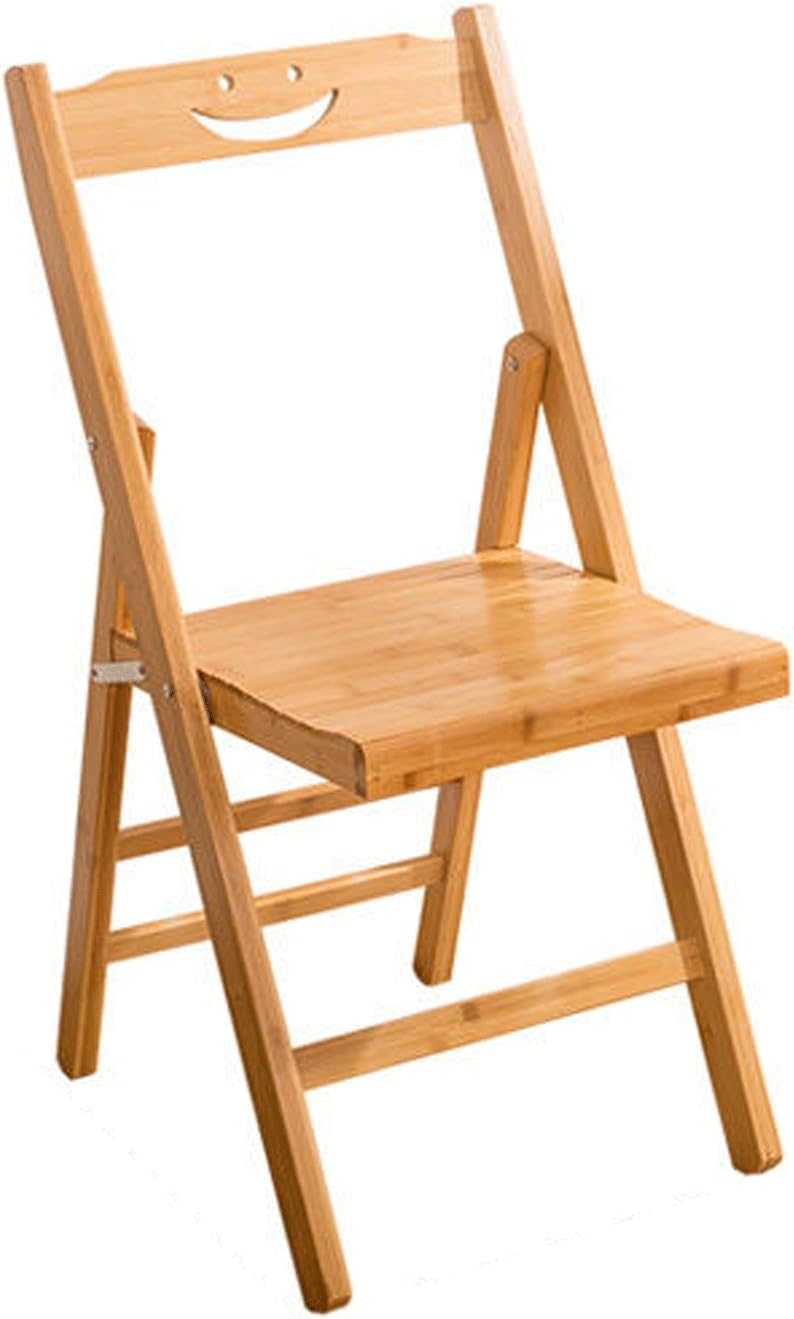 Heavy Duty Folding Chair Foldable Wood Kitchen Chairs Solid Wood Frame Dining Chairs for Home Outdoor and Office use with Backrest Event Chair (Size : Small-33 * 36 * 56cm)