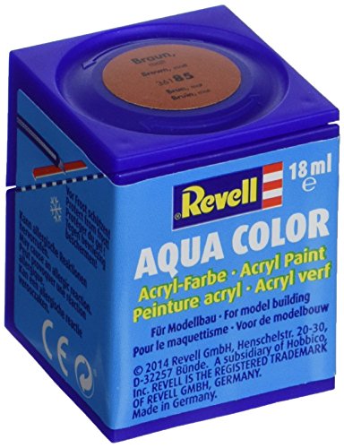 Revell 18ml Aqua Color Acrylic Paint (Brown Mat Finish)