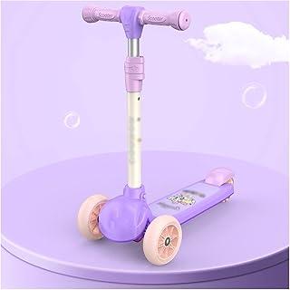 GAOTTINGSD Scooters for Kids Scooters for Adults 3 Wheel Kids Scooter, Kick Scooter With Flashing Wheels, Adjustable Handlebar&Easy Fold, Lightweight Scooters Toddlers Children Boys And Girls