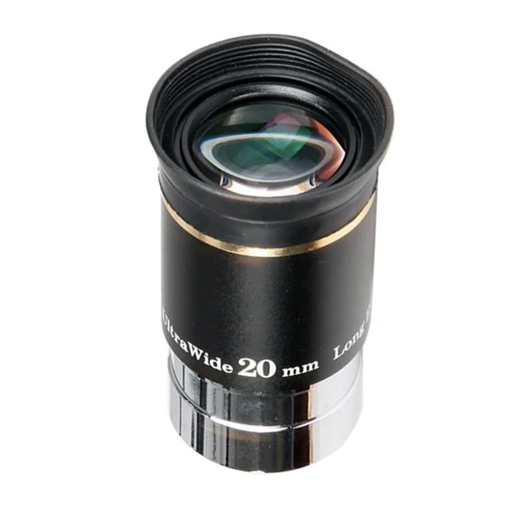 Ocular de telescopio 66 grados con gran angular UW20 de 20 mm para astros 6