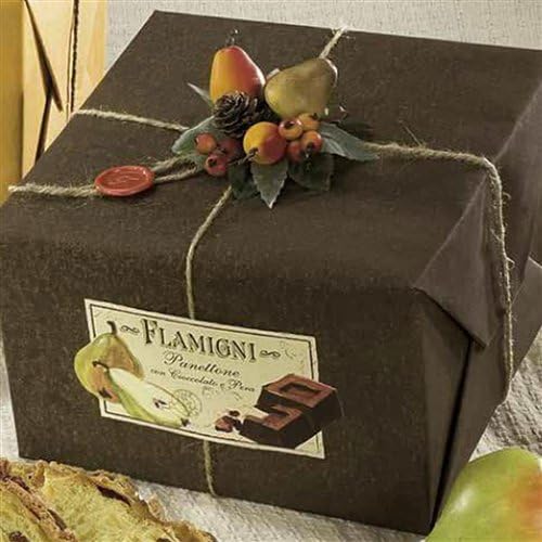 Flamigni Pear and Chocolate Panettone 35 Oz.