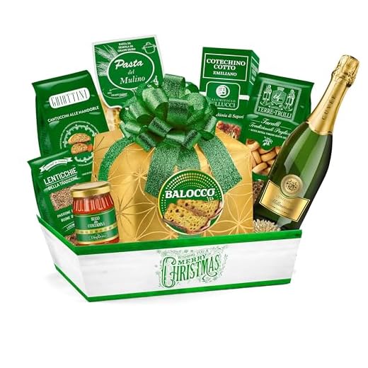 Cesto Natalizio Regalidea “Sapori Antichi” con Specialità Gastronomiche Tipiche di alta qualità - Confezione Regalo di Natale Gourmet da 8 Pezzi