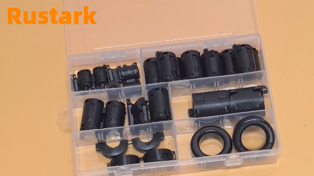 小物 EFFECTOR BIND Amazon.com: Rustark 22Pcs 6 Sizes Black Clip-on Ferrite Ring Core