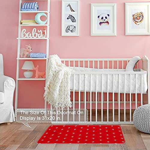 Felpudo de Navidad para entrada interior que mantiene tu hogar limpio y elegante 7