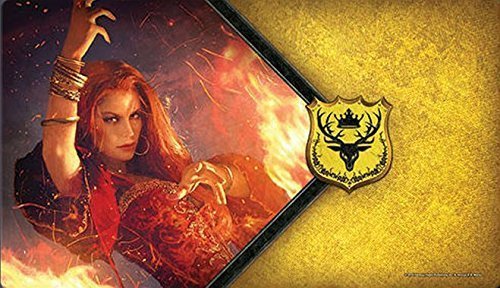 Preisvergleich Produktbild Rot Woman Spielmatte für Game of Thrones LCG