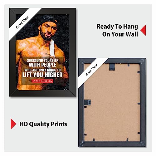 Image of PAPER PLANE DESIGN Quotes Wall Framed Posters (2 Sizes, set of 8 frames) (MENTOR) (A)