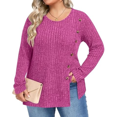 Plus Size Soft Lightweight Rose Pink Jumper Cover