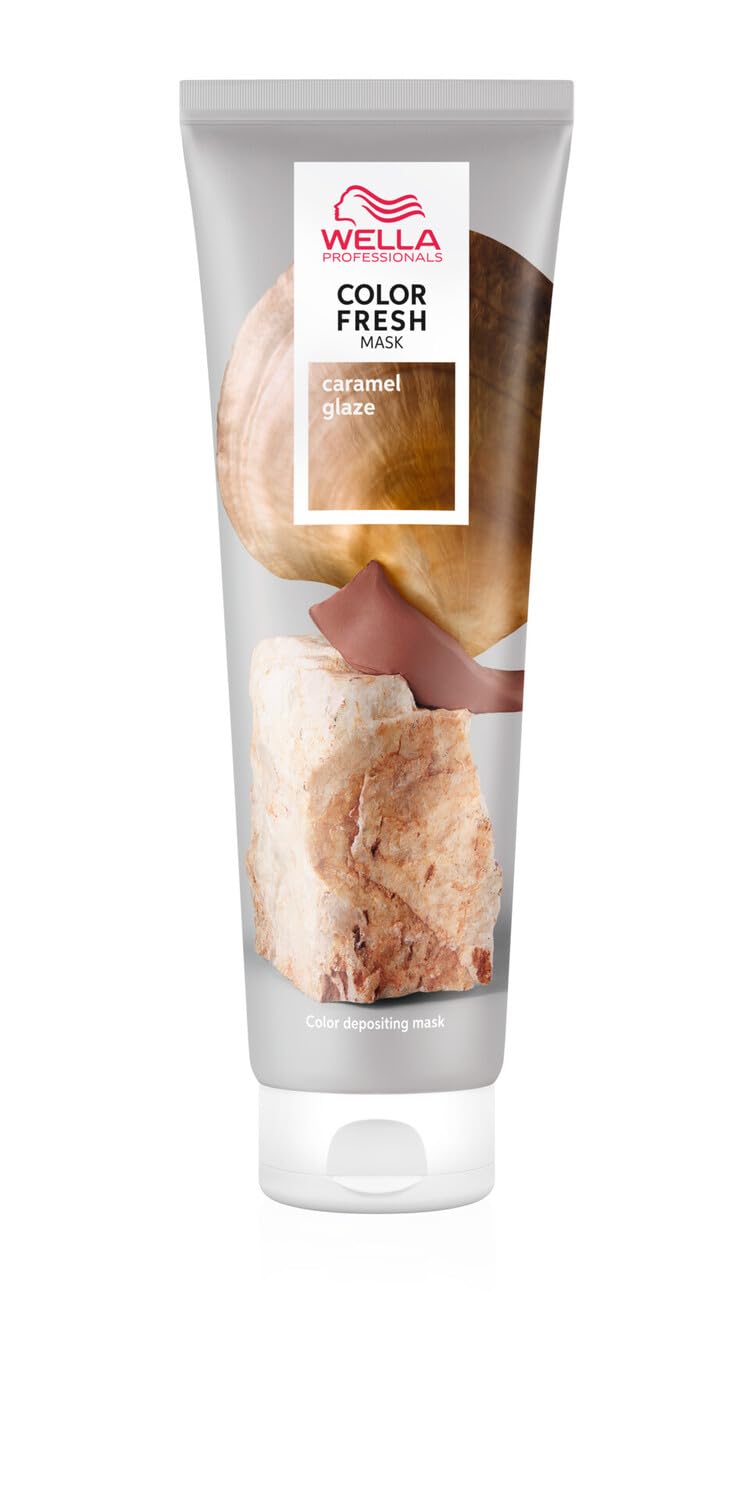 Wella Professionals Color Fresh Mask – Farbauffrischende Haarkur & Tönung mit pflegendem Avocadoöl – für blondes, braunes und dunkles Haar – verschiedene Farben & Größen