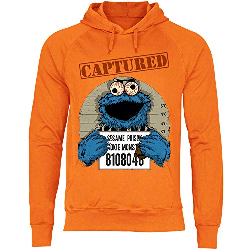 wowshirt Sudadera con Capucha Halloween Cookie Wanted Terror del Monstruo de la...