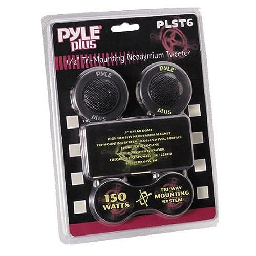 Image of PYLE PLST6 1/2-Inch 150 Watt Mylar Dome Tri-Mount Tweeter