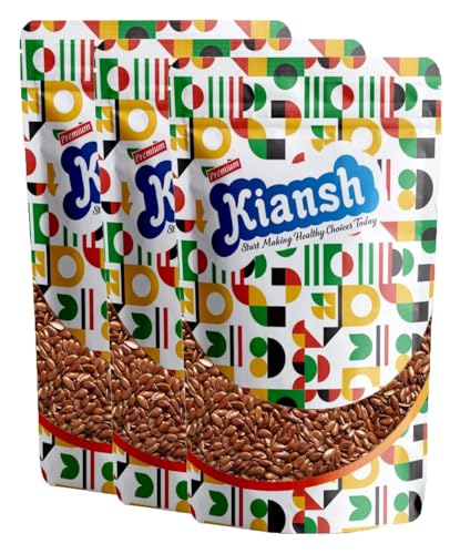 Image of Kiansh Dry fruits Nuts And Seeds (Alsi /Flax Seeds, 750g)