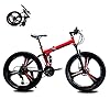 Vouwfiets, volwassen opvouwbare mountainbikes, mannen vrouwen vouwfiets, voor 24 * 26 inch 21 * 24 * 27 speed…