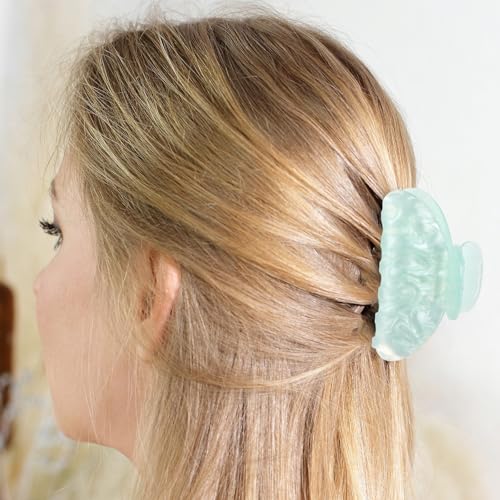 64 pinzas acrílicas grandes para cabello multicolor miniatura 4