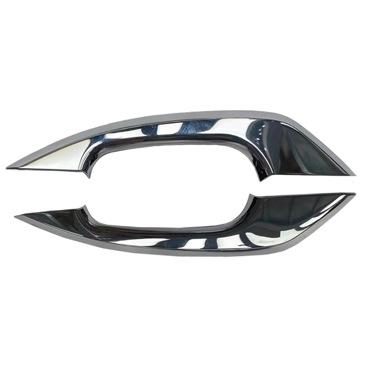 Jyjygdm 2Pcs X1/X2/X4 Exterior Door Handle Chrome Cover For Audi A4 B9 8W Avant A5 F5 Coupe Q5 Fy Sportback S4 S5 8W0837899a 8W0837900a(2Pcs)