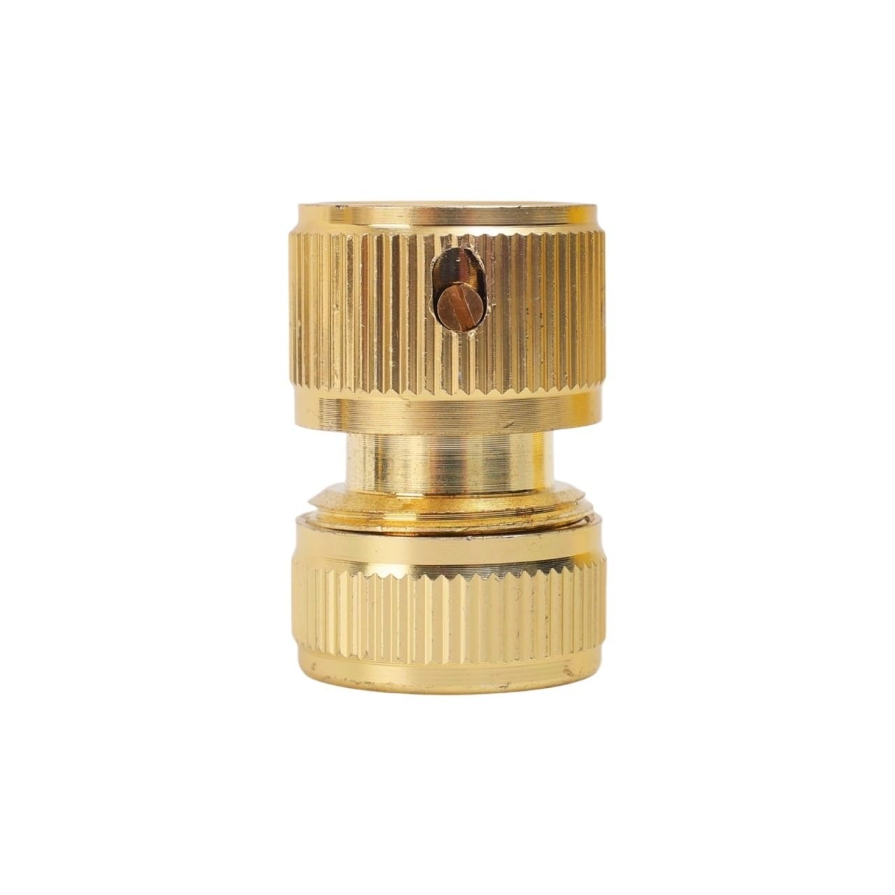 Set di raccordi per tubi in ottone Rubinetto a 4/6 punti Connettore rapido Adattatore for irrigazione da giardino Raccordi for riparazione tubi for a goccia Robusto connettore for in ottone(B-8PCS)