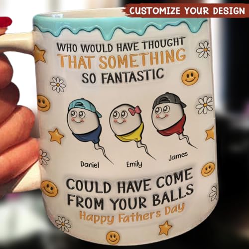Taza Wrappiness con efecto inflado 3D, 11 oz miniatura 5