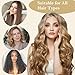 Ystrybo Heatless Curls Overnight Hair Curlers to Sleep In, Satin Heatless Curling Set - No Heat Overnight Curls, Hair Curlers No Heat Curlers, Beach Waves for Long Hair Volume (Blush Pink)