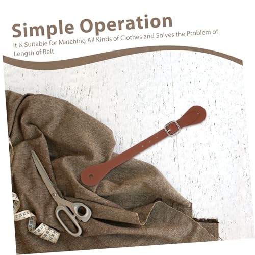 2pcs Adjustable Fake Leather Riding Straps Stylish Buckle for Thigh High Boots Versatile Boot Accessory for Diverse Fashion Styles3