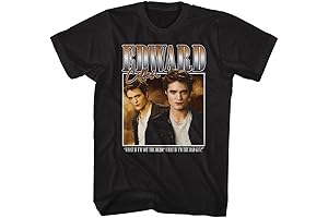 Twilight T Shirt Edward Cullen Adult Short Sleeve T Shirts Vampire Twilight Movies Graphic Tees
