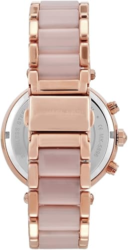 Miniatura 3 de Michael Kors - Reloj Parker de acero inoxidable con detalles de diamantes