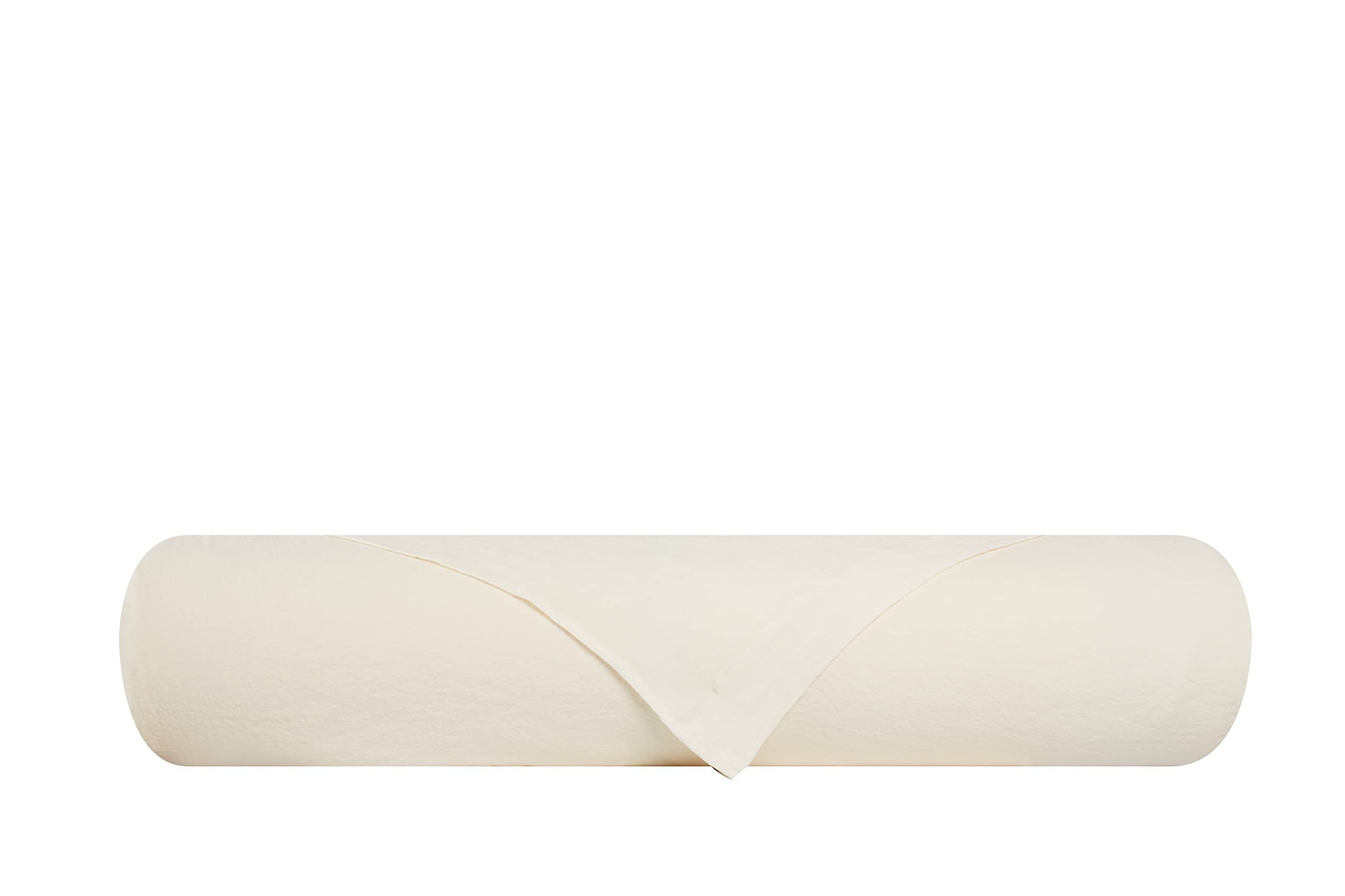 Set lenzuola federe letto parure lenzuola in 100% puro lino lavato delavè stone washed morbido resistente elegante traspirante ipoallergenico made in italy MATRIMONIALE AVORIO