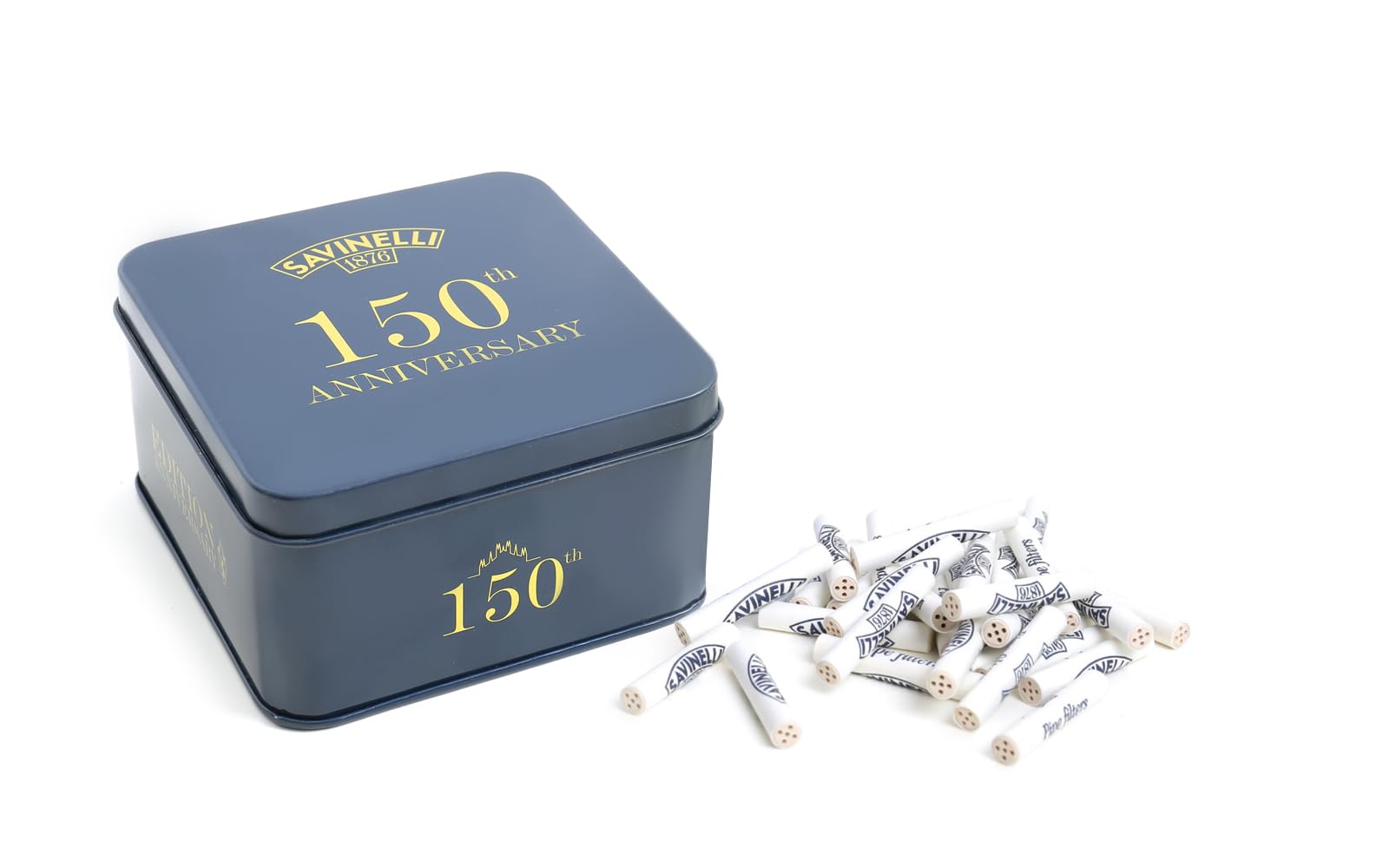 Savinelli Aktivkohlefilter - Limited Edition Roma 2023 (6mm, 100 Stück)