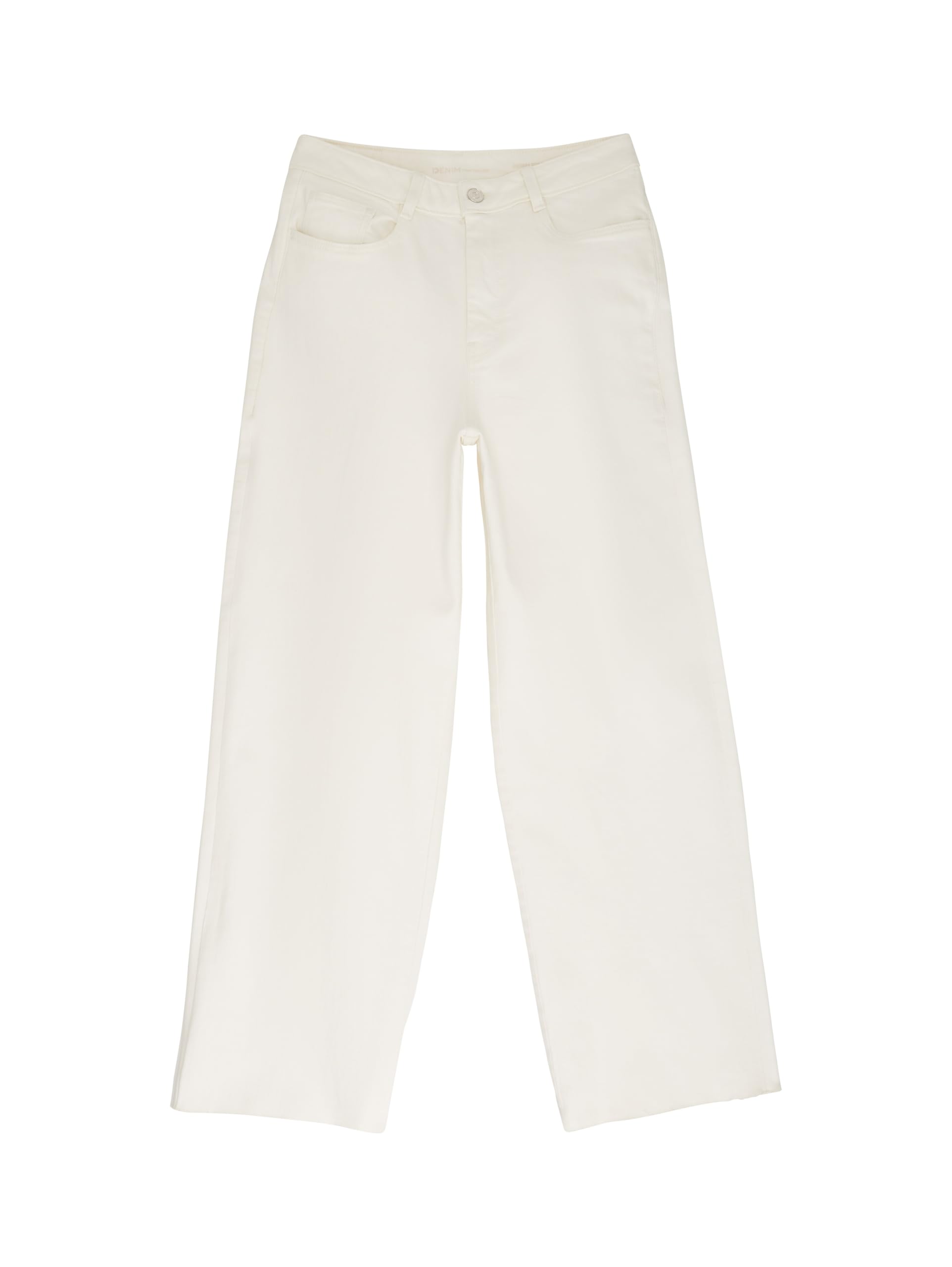 Tom Tailor Denim Damen Culotte Colored Jeans mit weitem Bein