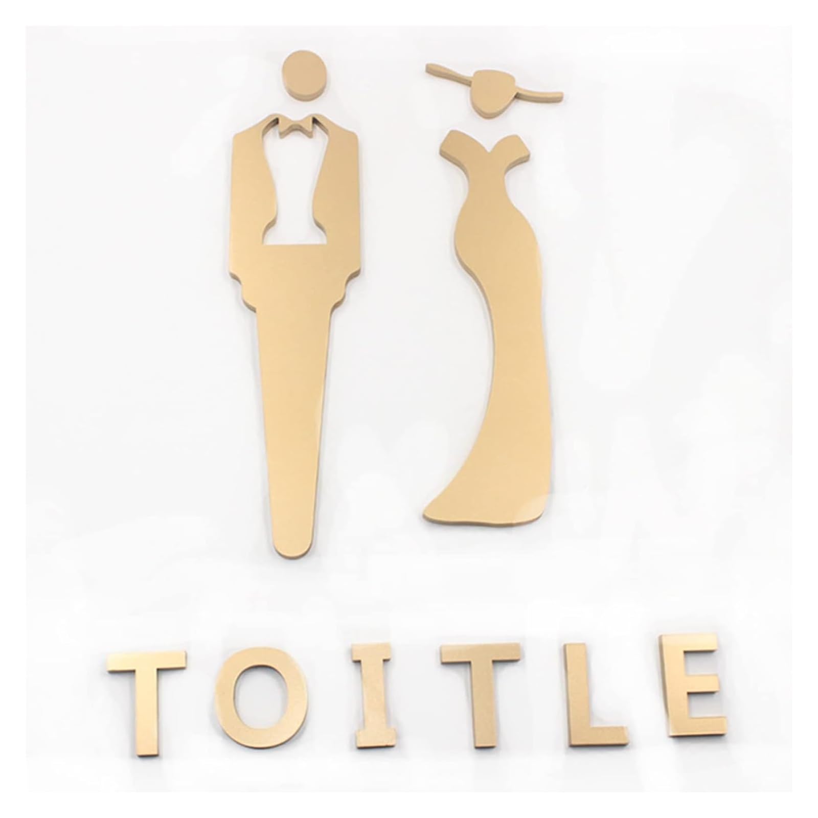 Letreros Divertidos para Puerta de baño, letreros para baño, letreros para baño para Mujeres y Hombres, letreros/Carteles Unisex para Puerta de baño, Letrero(