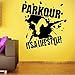 Produktbild Parkour Wandtattoo Extreme Sport Vinyl Aufkleber Gym Poster Decor Kunstwand 57X60 Cm