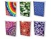 Book Sox Stretchable Book Cover: Jumbo 6 Print Value Pack. Fits Most Hardcover Textbooks up to 9 x 11. Adhesive-Free, Nylon Fabric School Book Protector. Easy to Put On Jacket. Wash & Re-Use