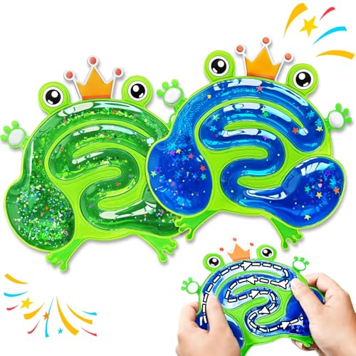 Squishy Glitter Leap Frog Fidget