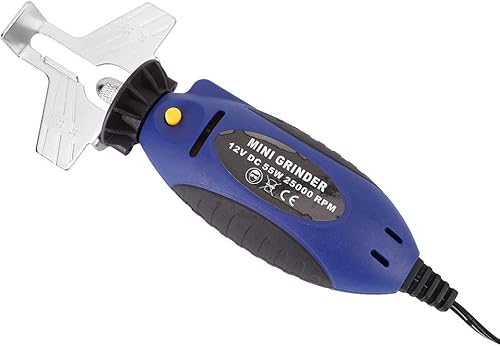 Miniatura 7 de Jeanoko 12V Mini Afilador de Motosierra Máquina de Pulir de Cadena Eléctrica Herramienta de Afilado de Motosierra Herramienta de Sierra de Cadena