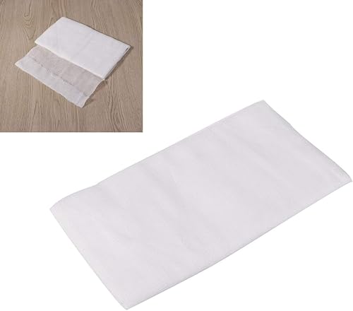 Miniatura 8 de 1 pieza para cocina y mantequilla (xCM) ultra bolsa de leche de algodón (tela para hornear gasa colar alimentos caseros nueces) colador absorbente