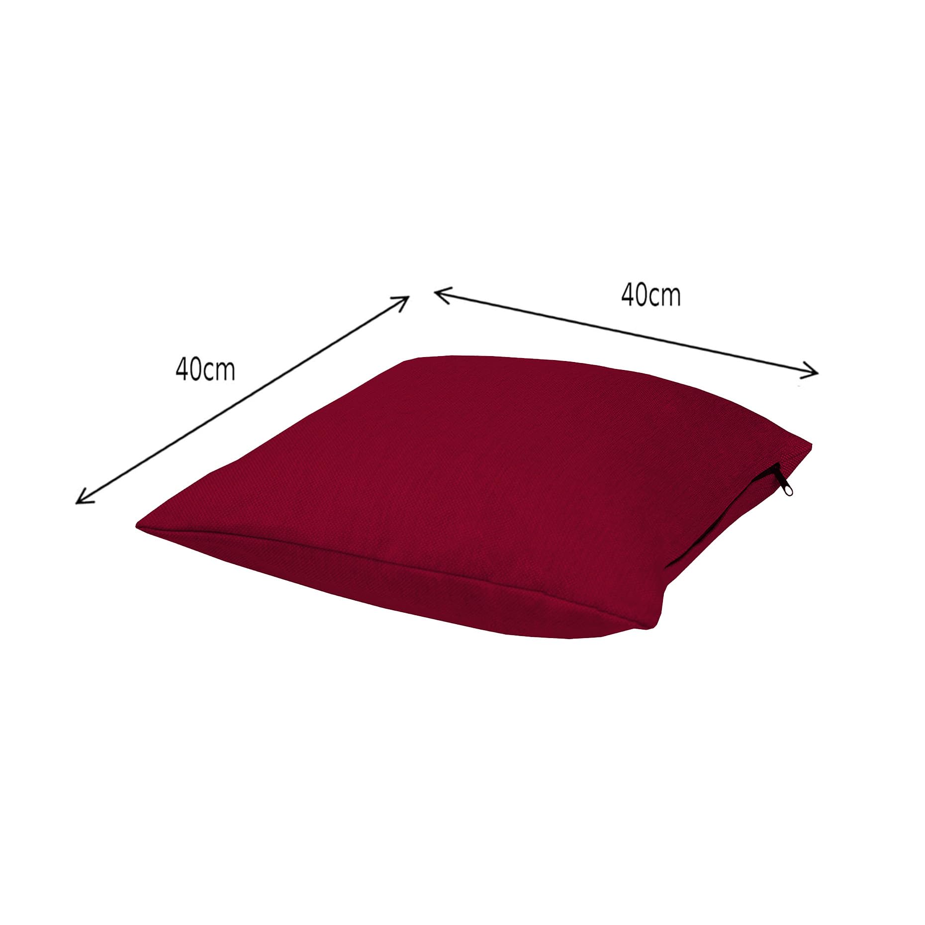 POKAR Euro Pallet Seating Set of 2: 1x seat cushion 120x80cm + 1x back cushion 120x40cm, cold foam, removable covers, Home Garden Furniture DIY, indoor outdoor pillow, without pallets, Beige — view 223