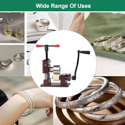 Dobladora manual de pulseras para curvar metales sin esfuerzo con mango ajustable 8