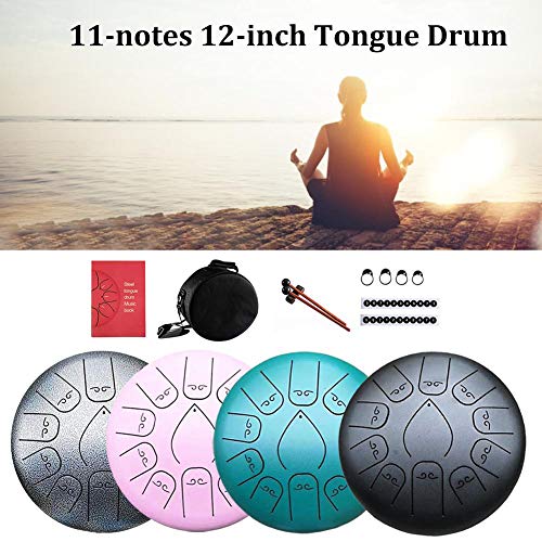 Steel Tongue Drum, 13 notas, 12 pulgadas miniatura 5