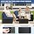 JOYURE 6 Pieces Patio Furniture Set, Outdoor Sofa with Waterproof Cushions, Rattan L Shaped Patio Couch & Coffee Table, Modern Outdoor Furniture for Backyard, Deck, Balcony – Navy