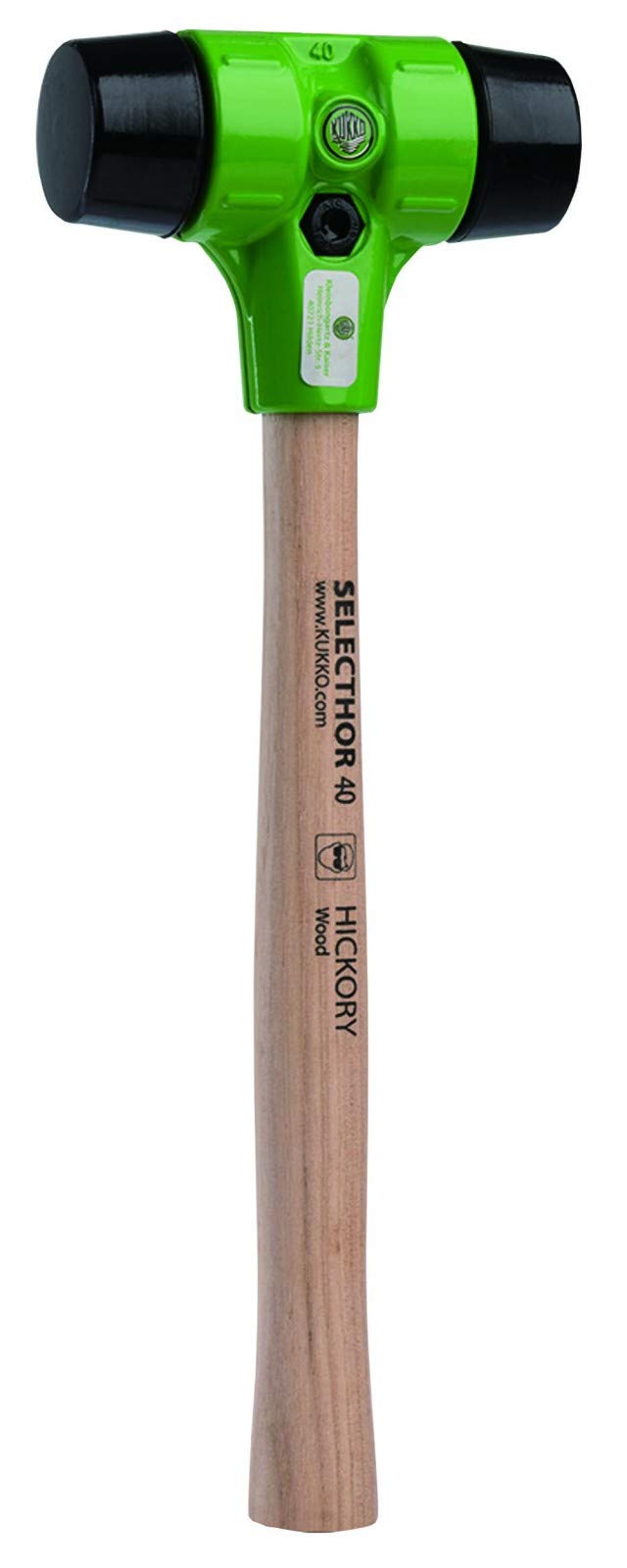 Młotek ochronny SELECTHOR z gumowymi wkładkami (GU) (60 mm)