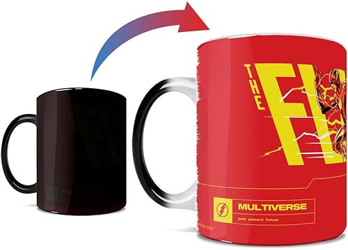 Miniatura 9 de Morphing Mugs DC Comics  The Flash  Flash  One 11 oz Color Changing Ceramic Mug  Image Revealed When HOT Liquid Is Added!