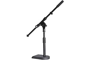 On-Stage Stands MS7920B Amp and Bass Drum Short Microphone Stand