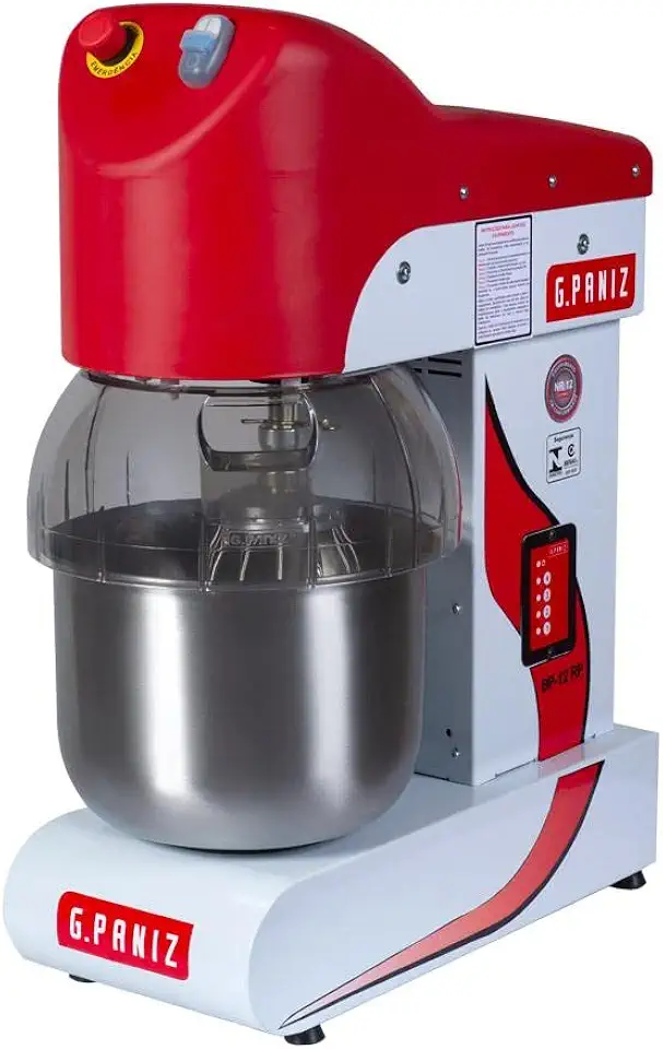 Batedeira Planetária 12 Litros c/ 4 Velocidades G.Paniz BP-12 RP - 220 V