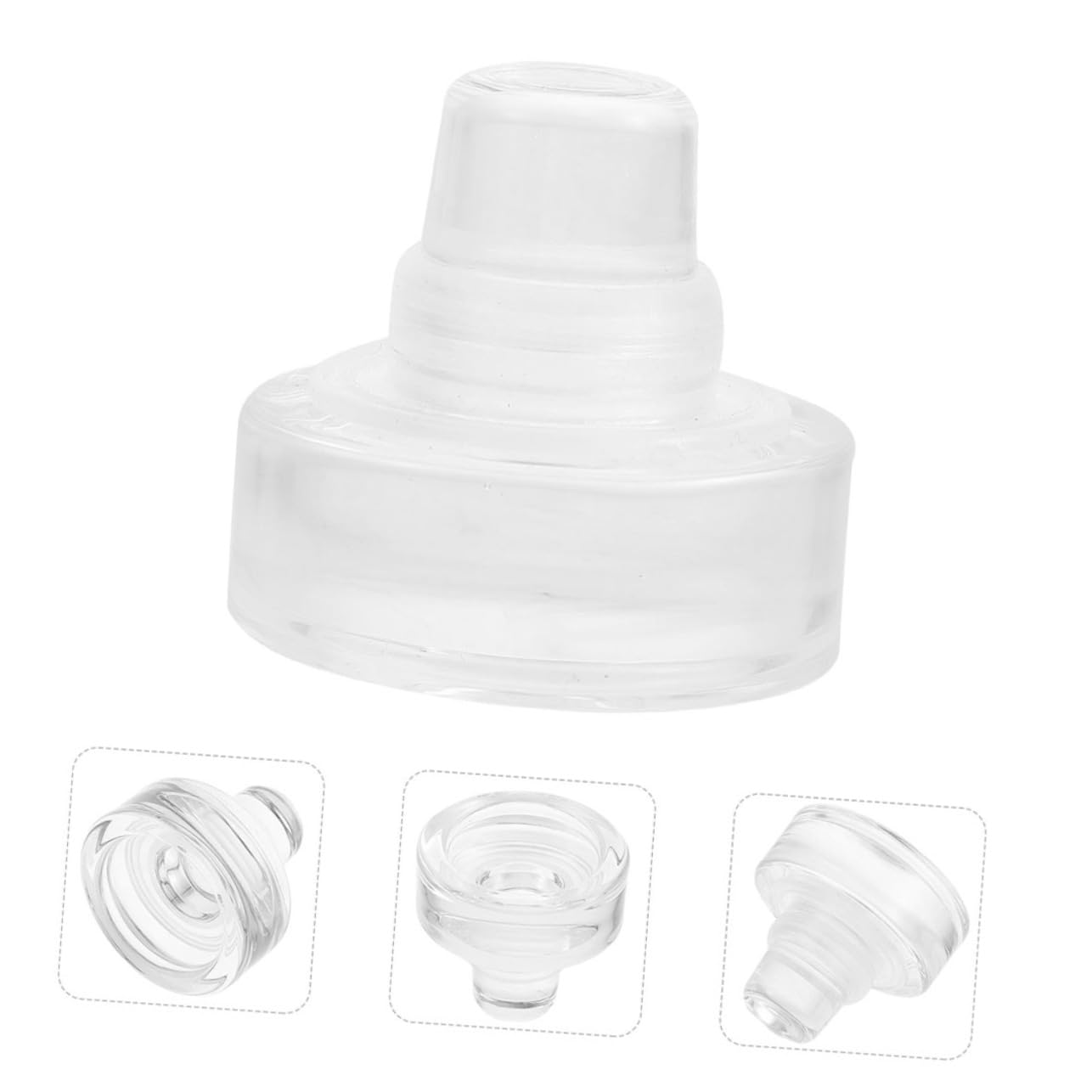 COLLBATH 12 Pezzi Tappo A Forma di T per Bottiglia di Vino Tappo Riutilizzabile per Bottiglie di Bevande per Bicchieri di Birra