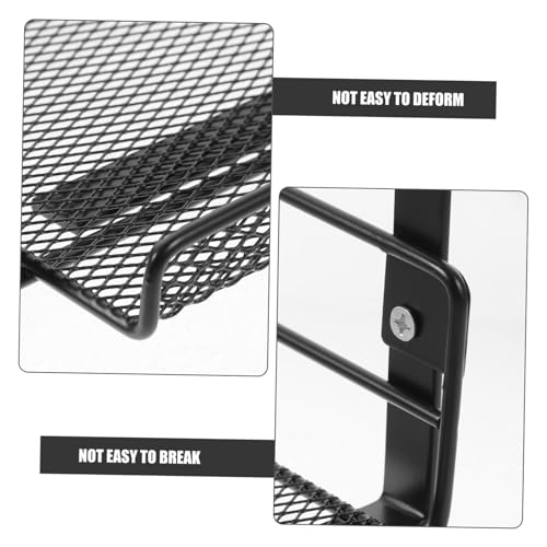 MAGICLULU Organizador de Cables Bajo Escritorio con Bandeja Porta Cables con Tornillo para Montaje Estable, Estante para Cables para Oficina, Regletas y Cargadores miniatura 3
