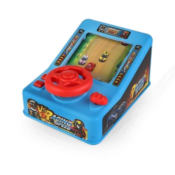 NEWERAHIT Car Racing Game Toy with Electric Steering Wheel for Kids with Music Effects (B0CQ8QM567) Amazon Price History, Amazon Price Tracker