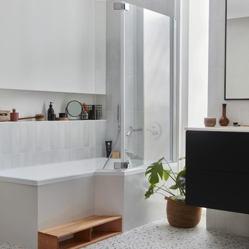 Pack baignoire bain douche 180 x 90 JACOB DELAFON Neo version droite + pare bain chromé
