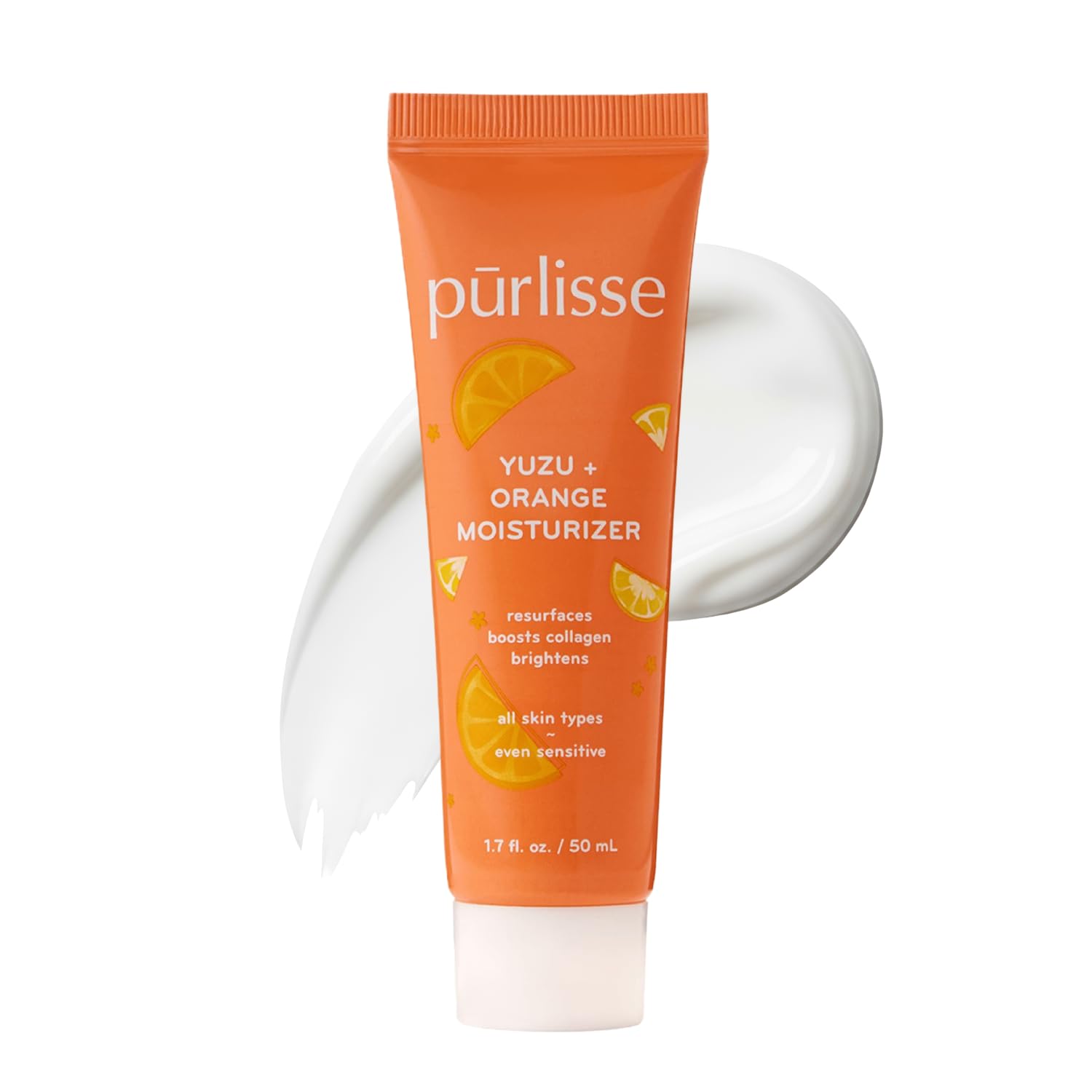 Amazon.com : pūrlisse Yuzu + Orange Hydrating Face Moisturizer