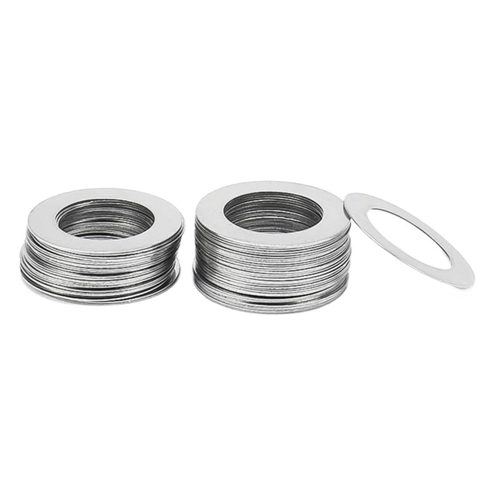 Metalen ringen 20 stks/partij 304 Rvs Ultra Dunne Platte Ring M3 M4 M5 M6 M8 M10 M12 M14 Aanpassen Shim Plain pakking 0.1mm 0.2mm 0.3mm(Thickness 0.2 mm,M10x16