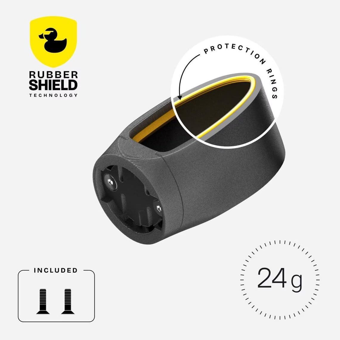 – Bike Accessories - Seatpost Mount - for BMC seatpost, Compatible with Wahoo Trackr, Clamp Fastening